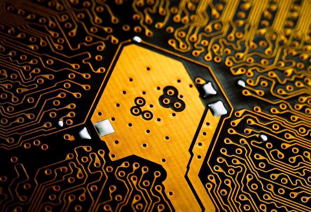 Stock image of semiconductor