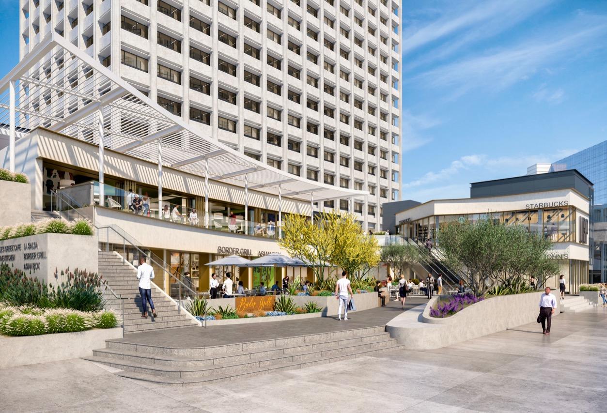 KBS' Union Bank Plaza in downtown Los Angeles