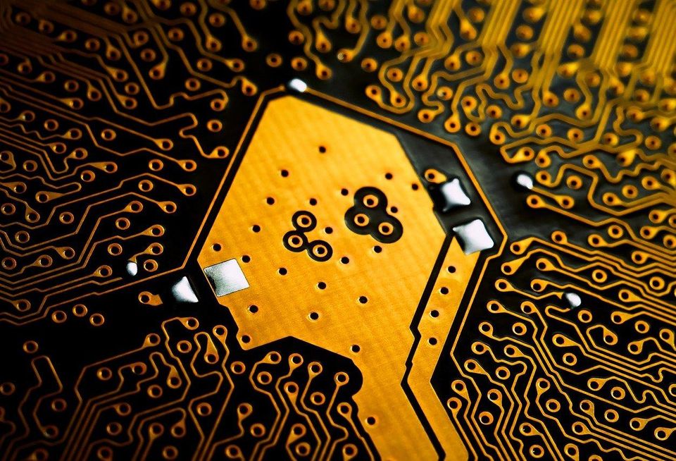 Stock image of semiconductor
