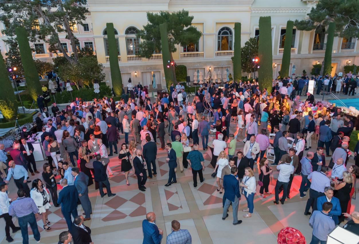 H&R Retail, KLNB, Kimco Realty, Peterson Cos. and Rappaport threw the first Retail Revelry in the DMV, a new party celebrating retail real estate in the Washington, D.C., Maryland and Virginia market, during the second day of the ICSC RECon at the Bellagio Grand Terrace and Pool in Las Vegas.
