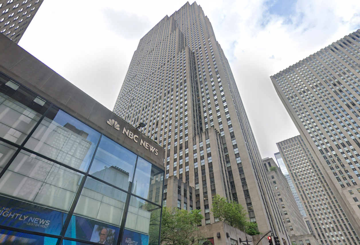 NBCUniversal is headquartered at 30 Rockefeller Center in Manhattan. 