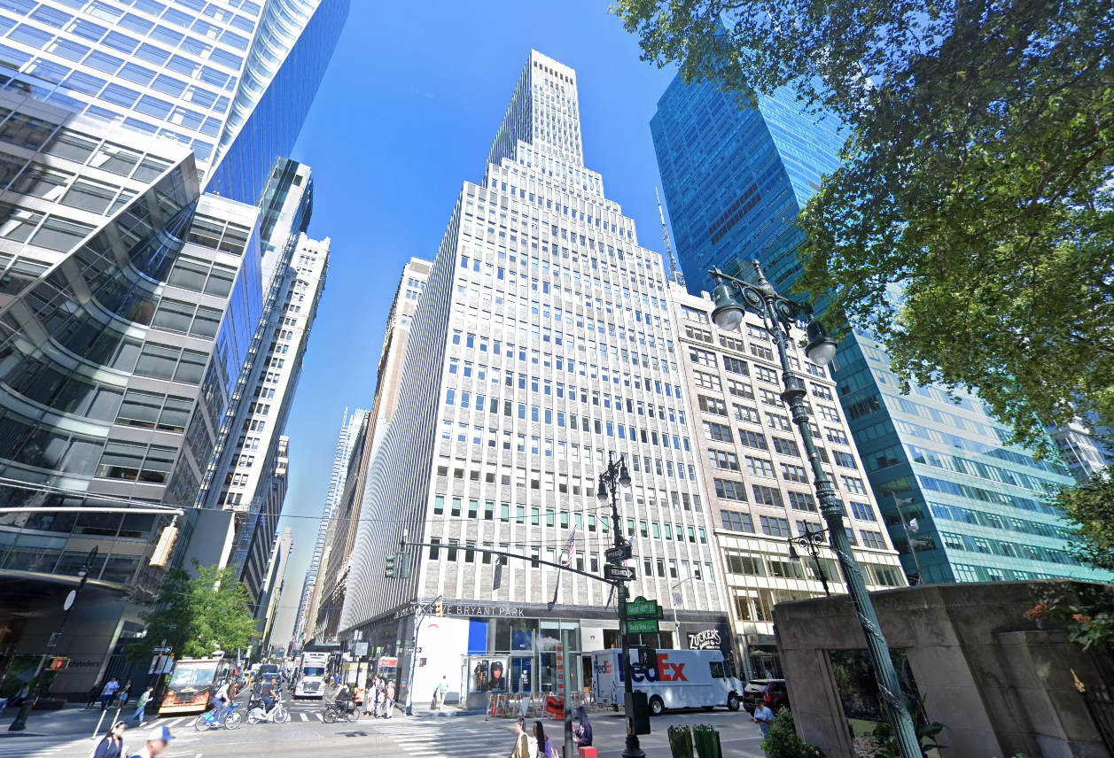 5 Bryant Park in Midtown Manhattan, owned by Savanna