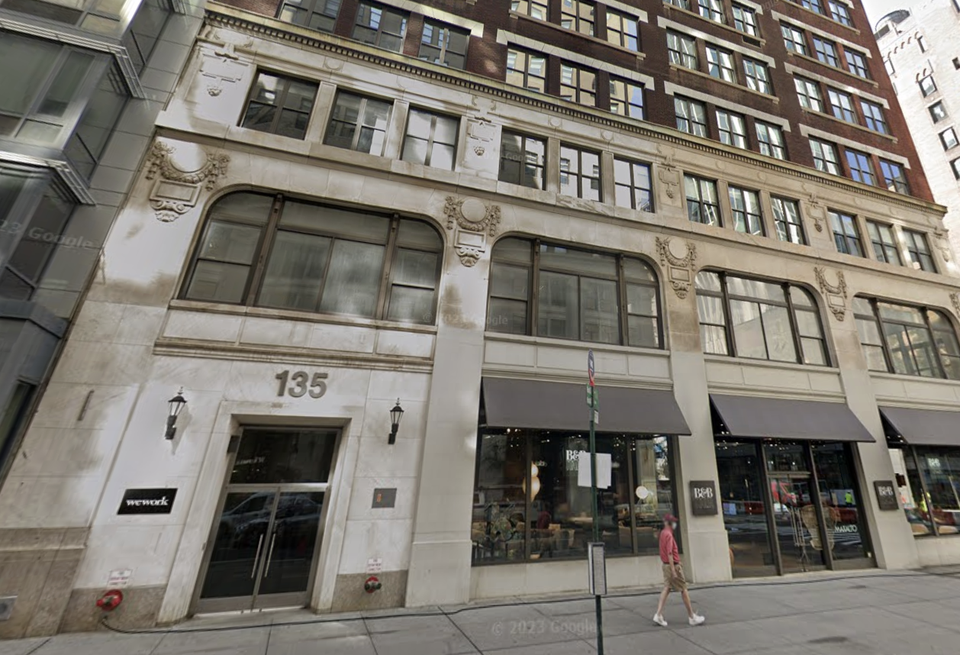WeWork at 135 Madison Ave 