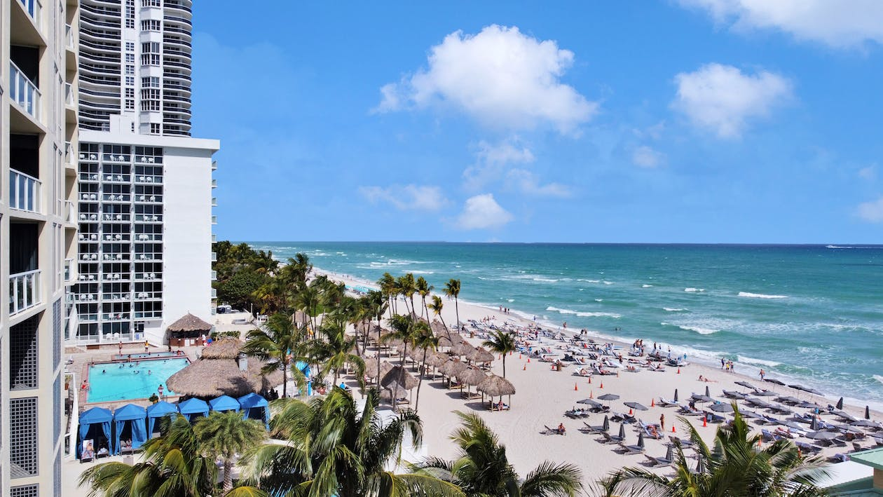 South Florida beach