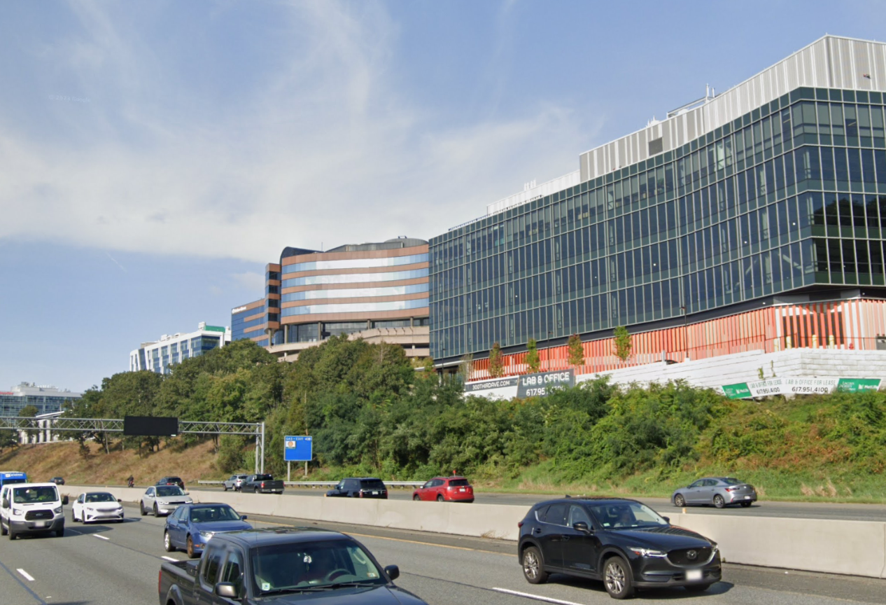 Office buildings along Route 128 in the Boston suburbs. 