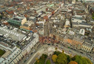 Aerial St Stephens Green