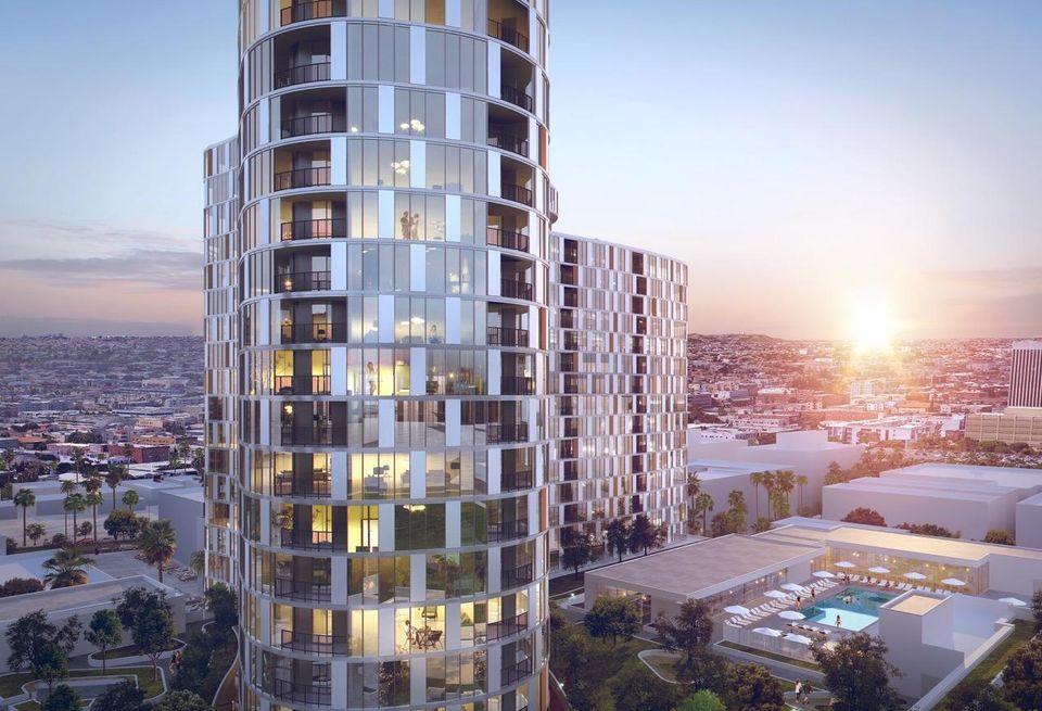 A JV of Hankey Investment Co. and Jamison Properties has broken ground on a $300M, 25-story residential at 2900 Wilshire Blvd. in Koreatown Los Angeles