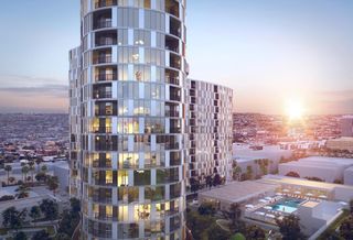 A JV of Hankey Investment Co. and Jamison Properties has broken ground on a $300M, 25-story residential at 2900 Wilshire Blvd. in Koreatown Los Angeles