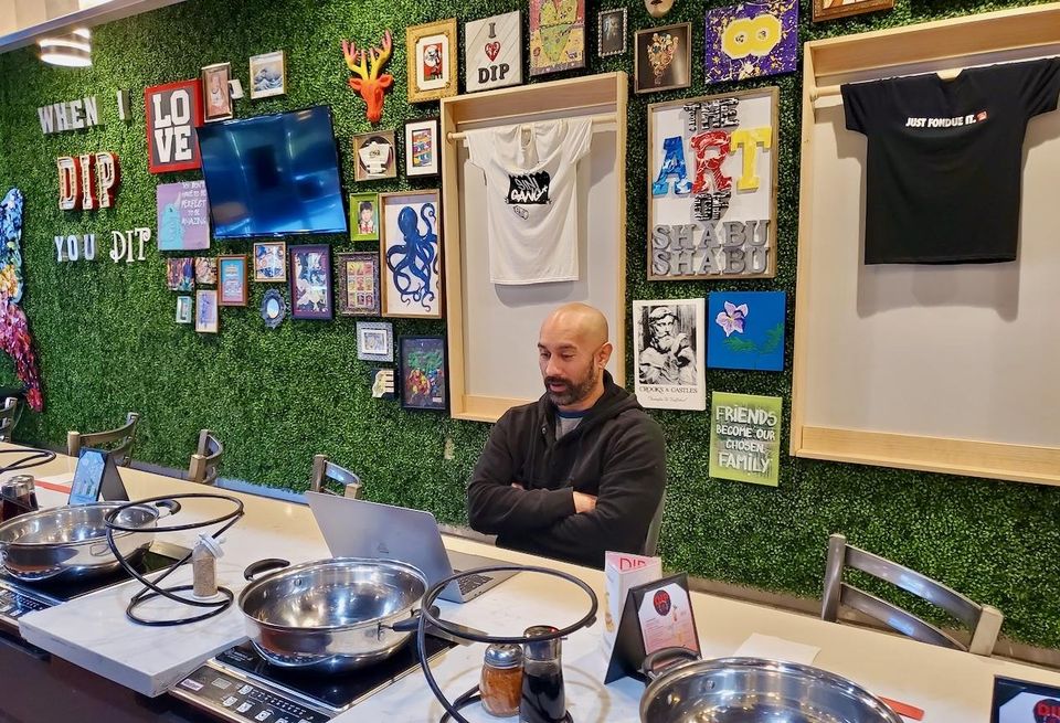 Dip Shabu Shabu owner Rishi Patel