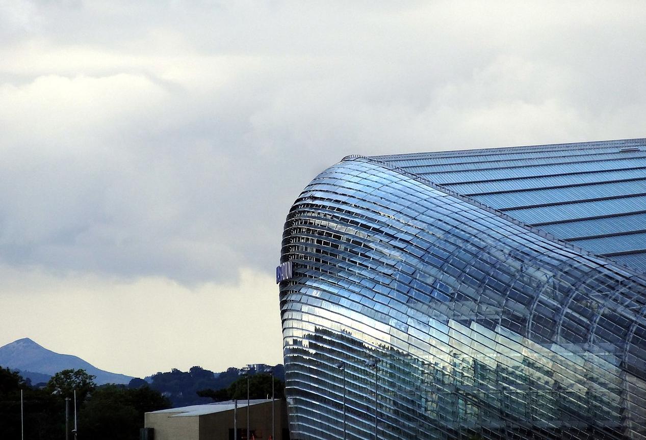 Exterior football stadium