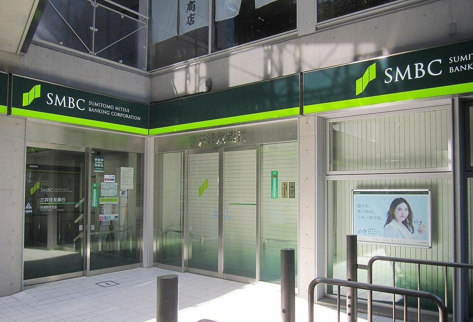 A bank in Tokyo which is starting to have locations in the U.S. 