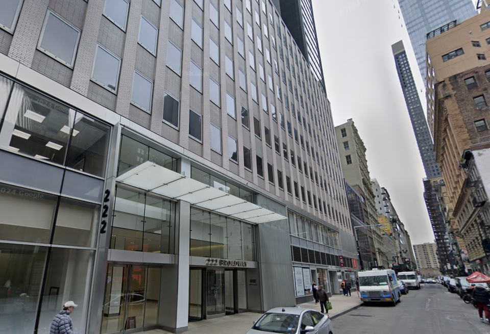222 Broadway, reportedly under contract to for $150M to Jeff Gural's GFP Real Estate, could be the next FiDi office-to-resi conversion.