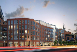 A rendering of the North End Cross Street Boutique Hotel. 