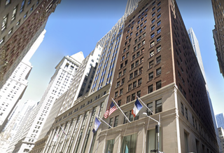 Gaedeke Group’s 44 Wall St., where tenants signed a total of 19K SF in lease agreements this week.