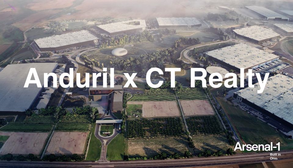 CT To Develop 5M SF For Anduril To Manufacture Defense Tech In USA