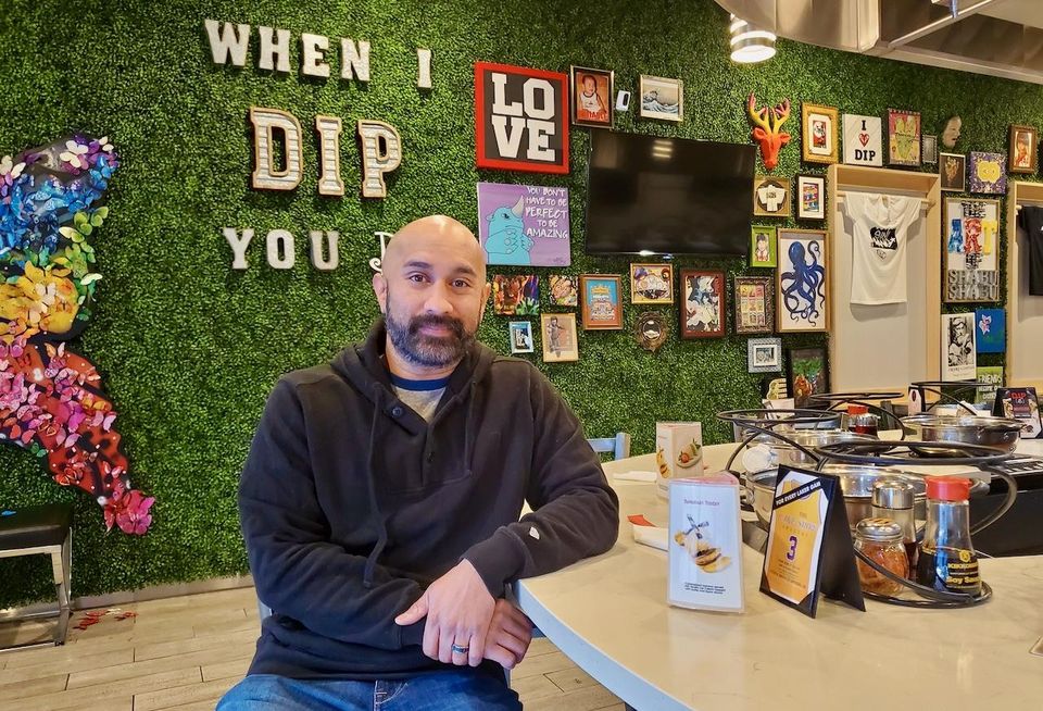 Dip owner Rishi Patel