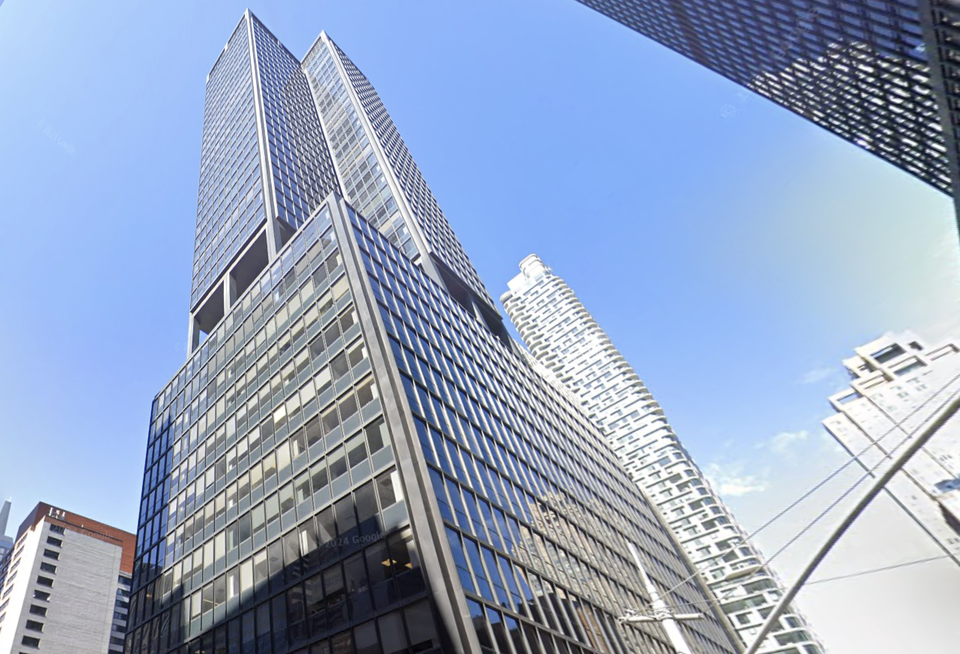 810 Seventh Ave., where SL Green signed Mirae Asset Securities to 35K SF this week — on top of signing almost 1M SF to Bloomberg in a different Manhattan office tower.