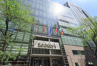Sotheby's headquarters at 1334 York Ave. in Lenox Hill. It plans to vacate the building, after which Weill Cornell will convert 200K SF for medical research space.