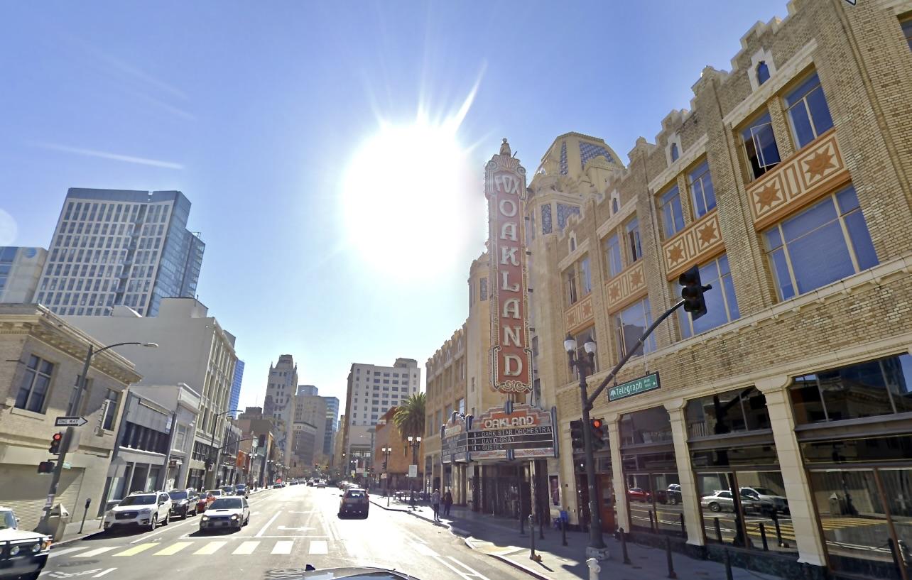 Fox theater in uptown Oakland 