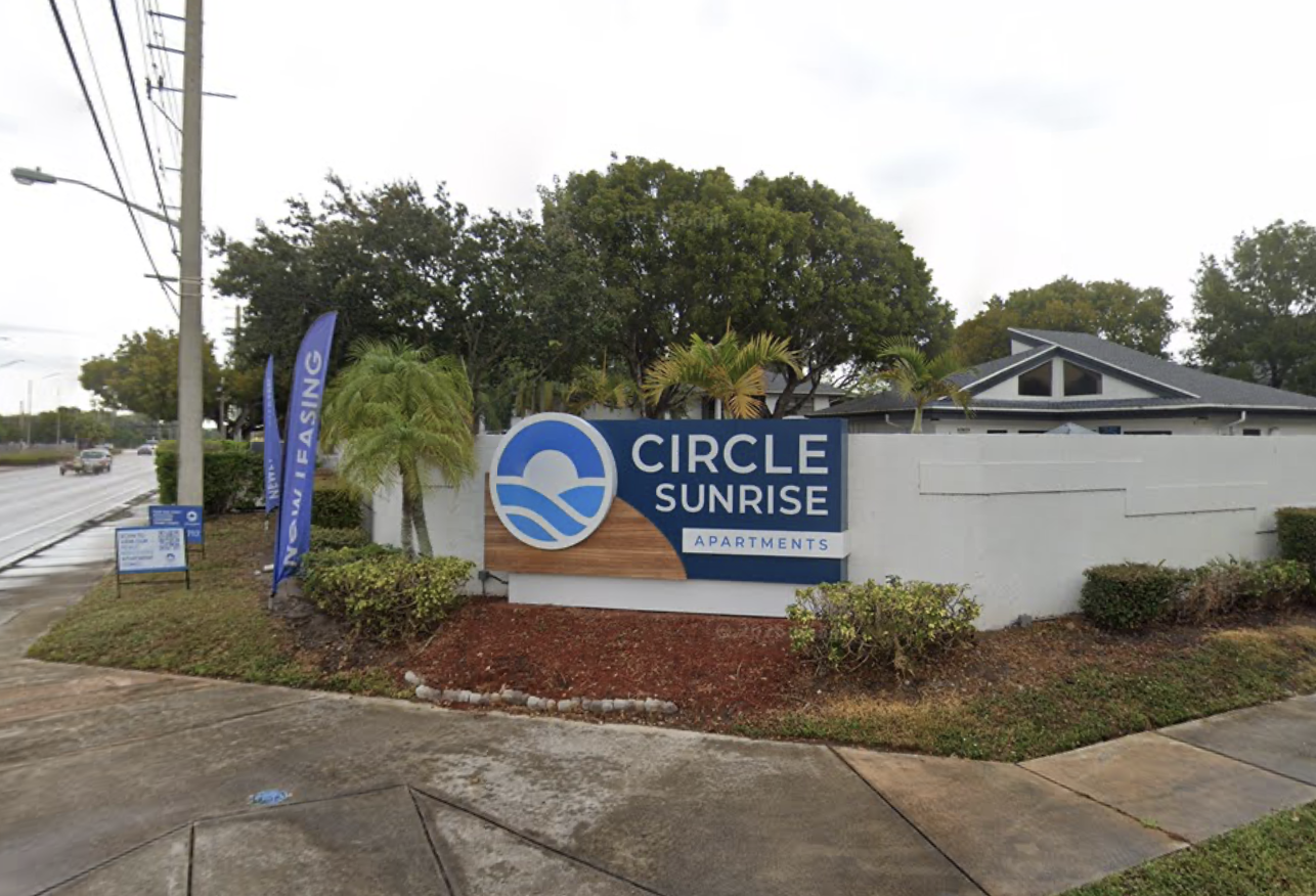 Circle Sunrise Apartments Broward County 5330 to 5370 NW 88th Ave.