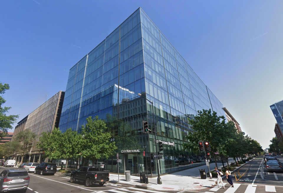 The office building at 2001 M St. NW.