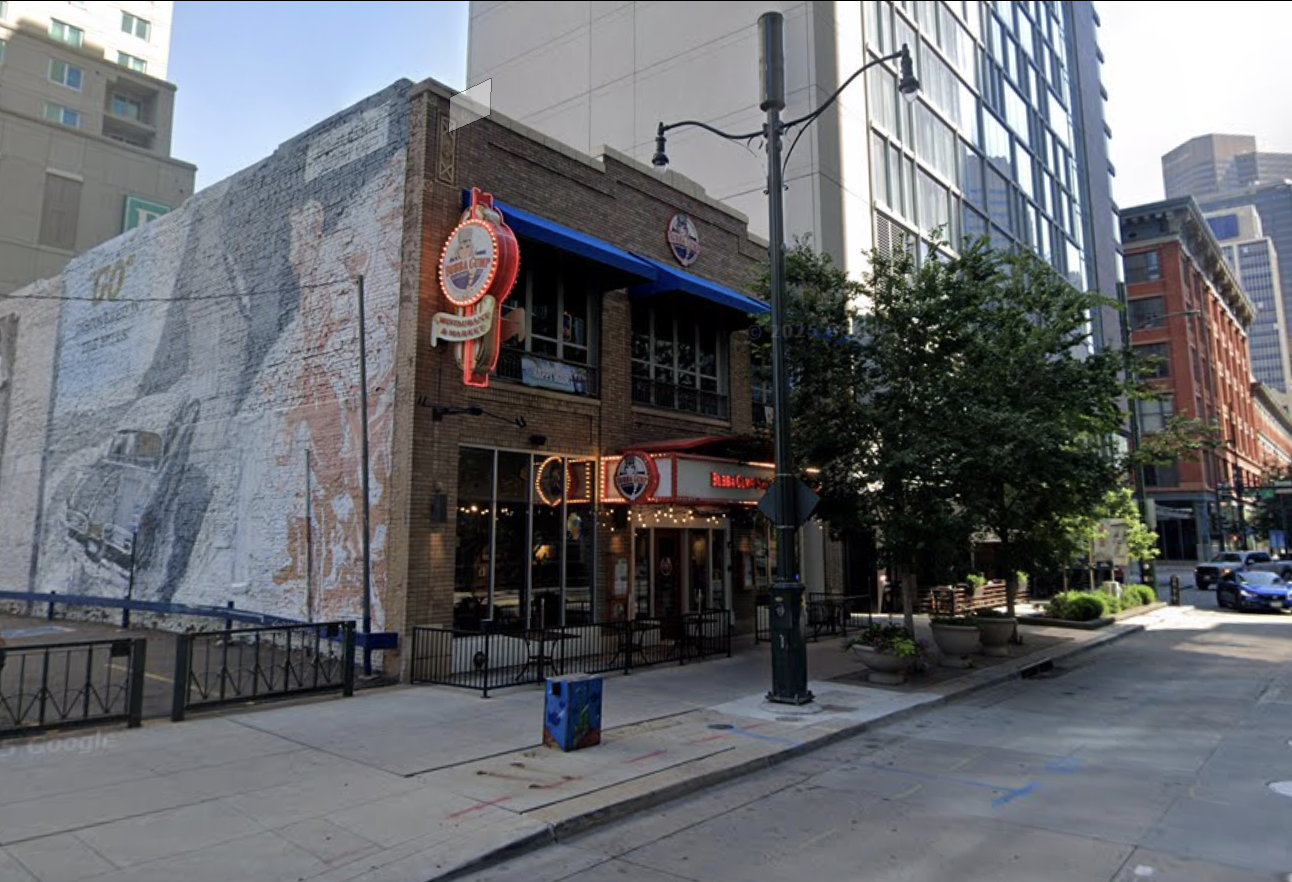 Former Bubba Gump restaurant at 1437 California St. in Denver 