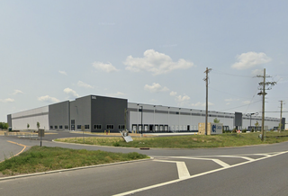 A warehouse at the Logan North Industrial Park in Gloucester County, New Jersey. 