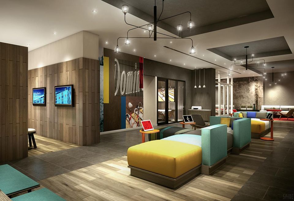 225 North Calvert's Lobby