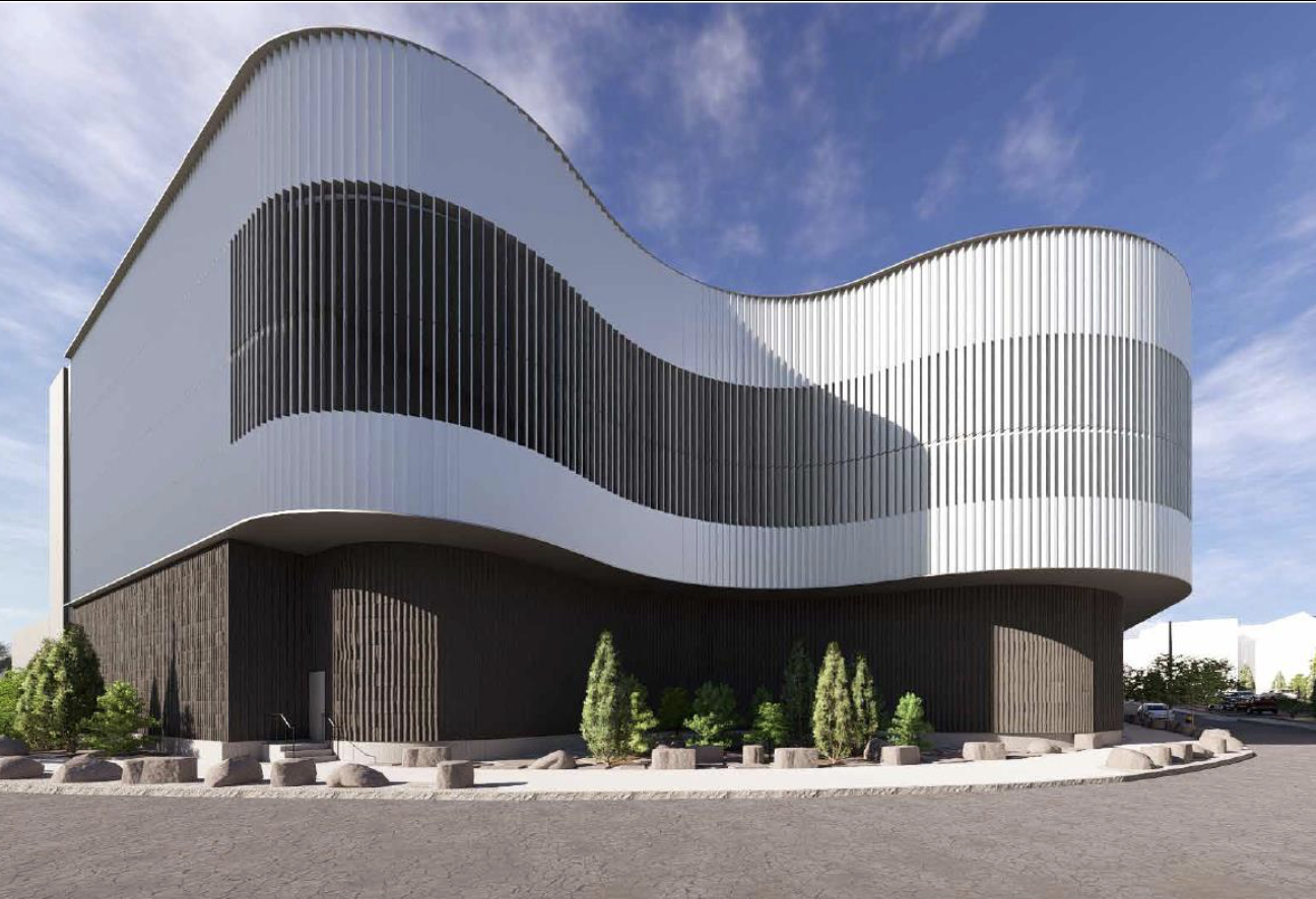 Flatiron Energy's battery energy storage system in at 35 Electric Ave. in Brighton.