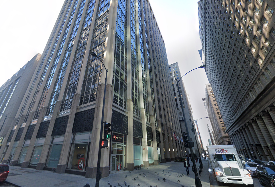 111 W. Jackson Blvd., an office tower in the Loop acquired for $25M by an affiliate of Simon Singer.