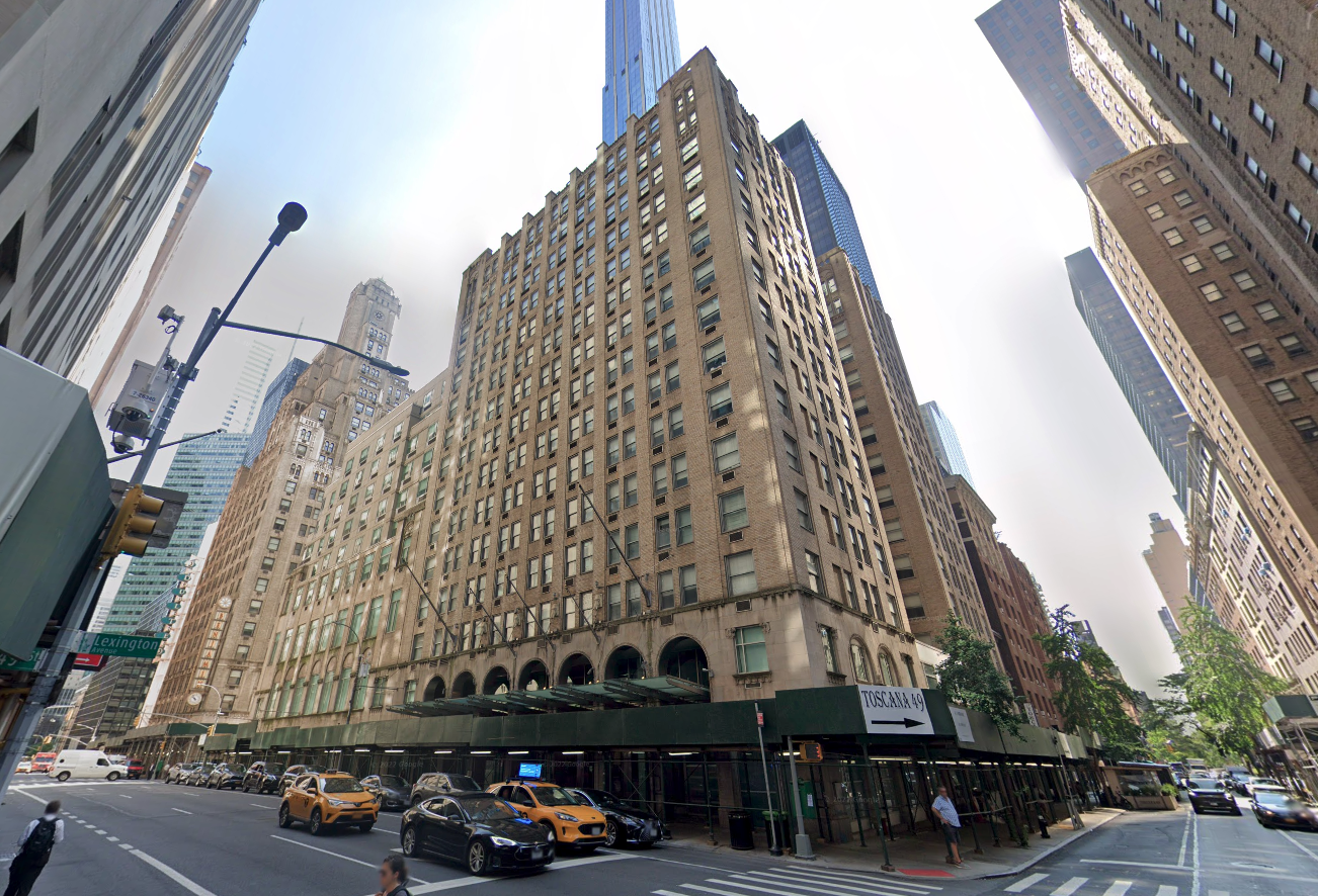 541 Lexington Ave., formerly the Maxwell hotel.
