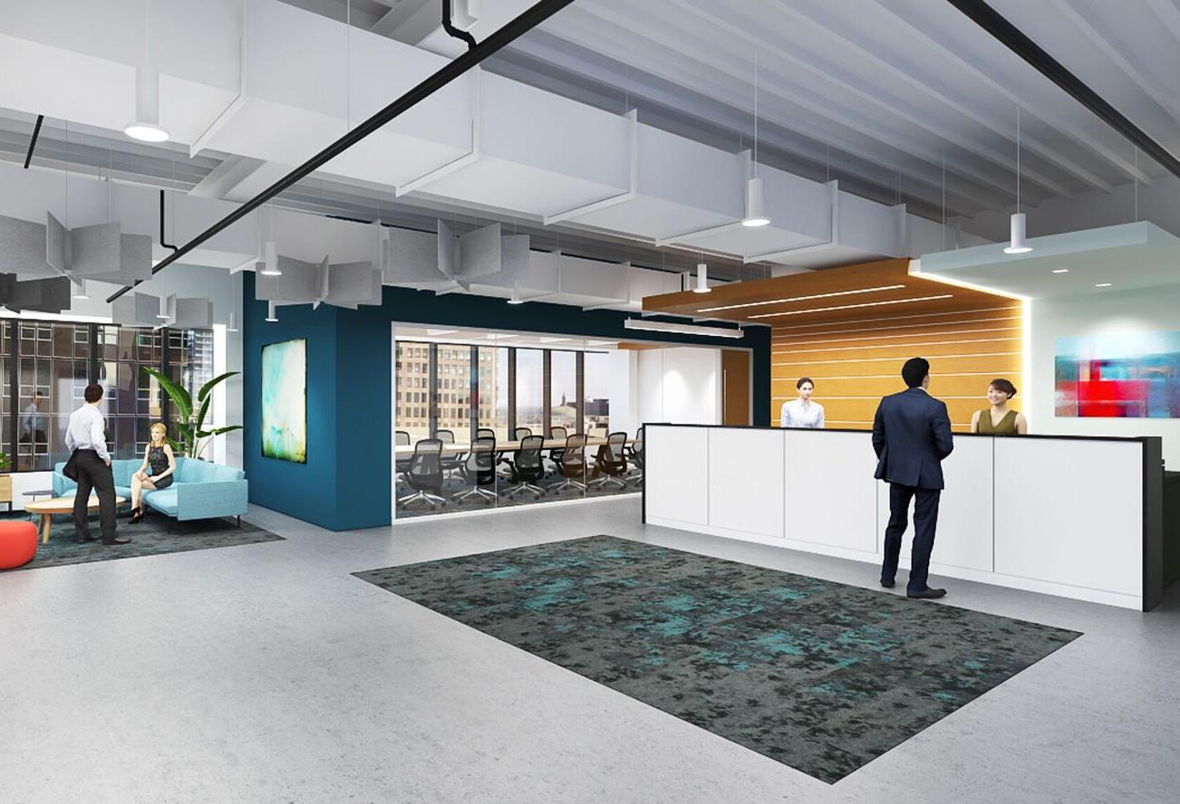 Carr Workplaces at The Bloc in downtown Los Angeles