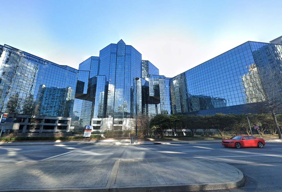 Atlanta Financial Center in Buckhead