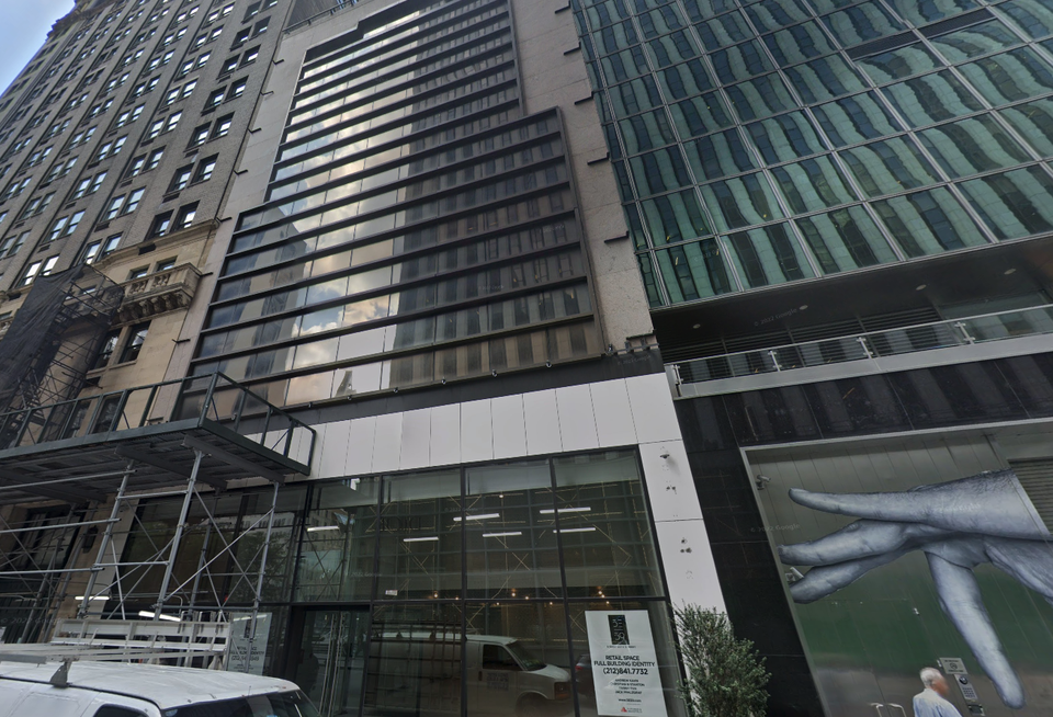 5 E. 59th St. in Manhattan, the former location of the New York City Playboy Club.