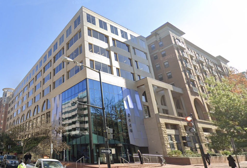 One of Bain Capital's recent acquisitions was a medical office building at 2440 M St. in Washington, D.C. The firm acquired it in January in partnership with Evergreen Medical Properties.