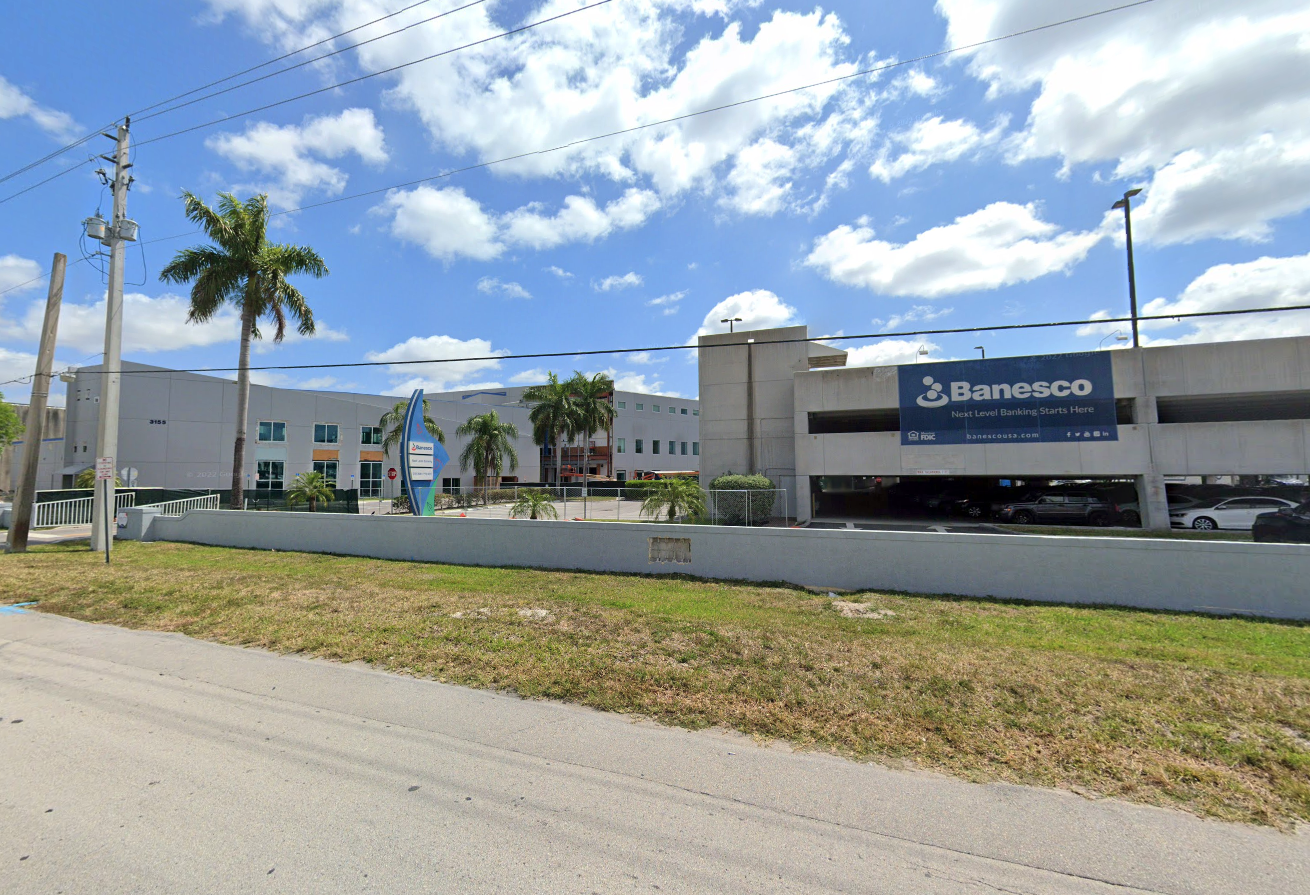 Banesco USA's new headquarters in Doral, Florida.