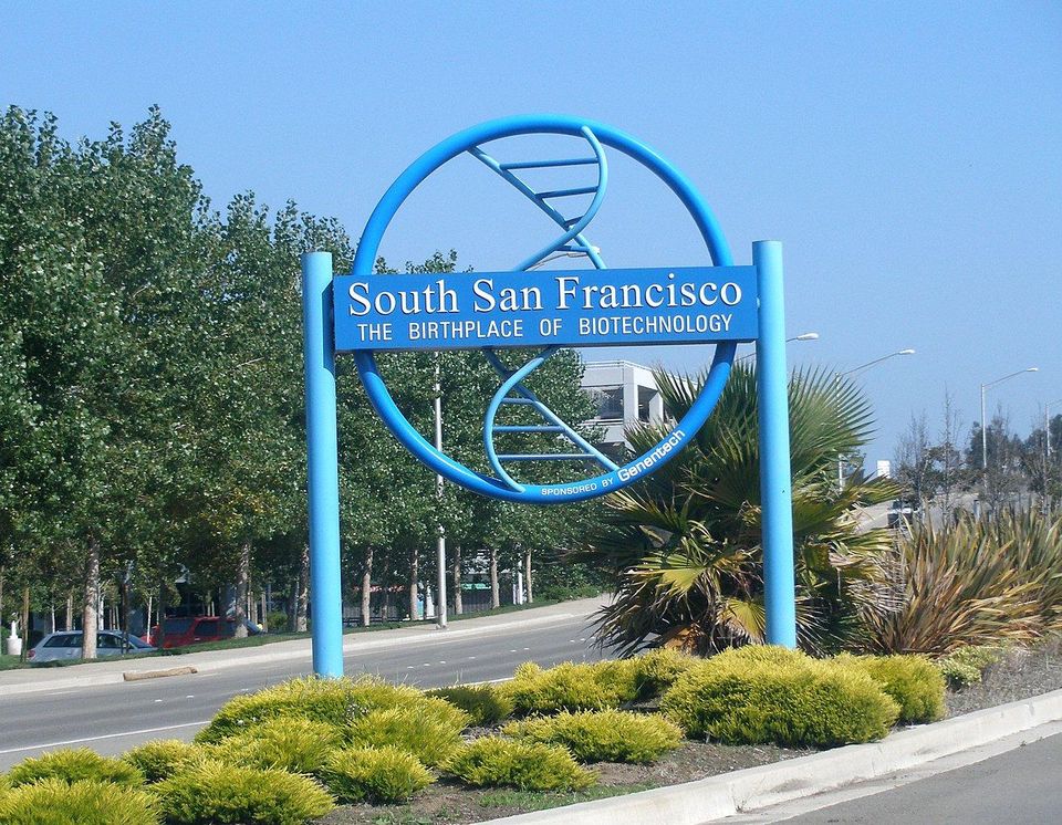 south san francisco sign