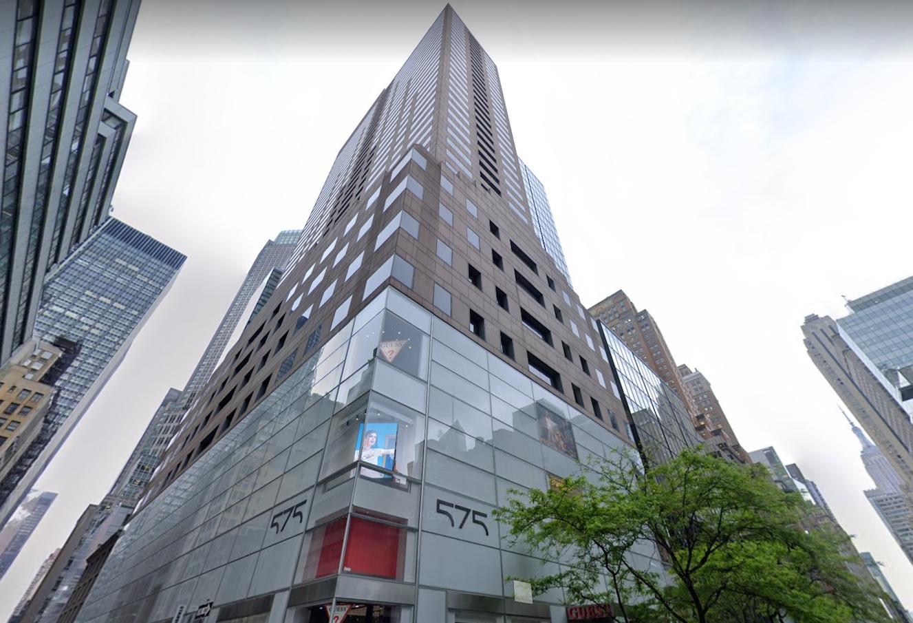 Sovereign, HudsonPoint Buy 575 Fifth Ave. For $378M: The N.Y. Deal Sheet