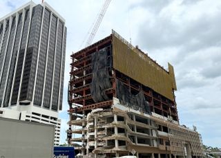 Miami building demolition