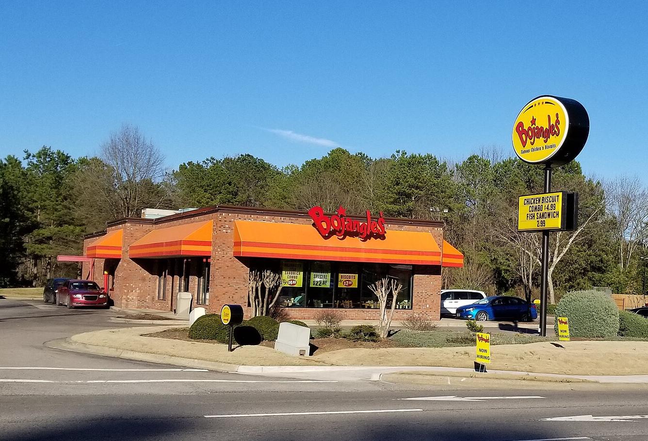 Bojangles location in Sanford, North Carolina