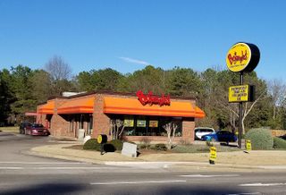 Bojangles location in Sanford, North Carolina