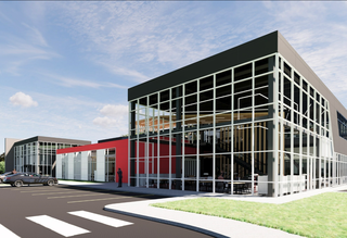 A rendering of Resilience's flagship biomanufacturing facility in Marlborough, Massachusetts.
