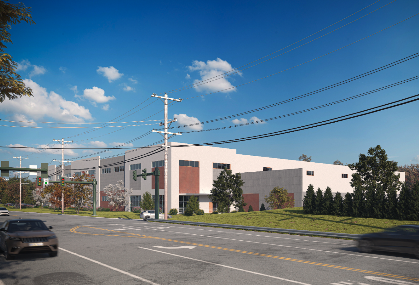 A rendering of DH Property Holdings' 270 Billerica Road project in Chelmsford.