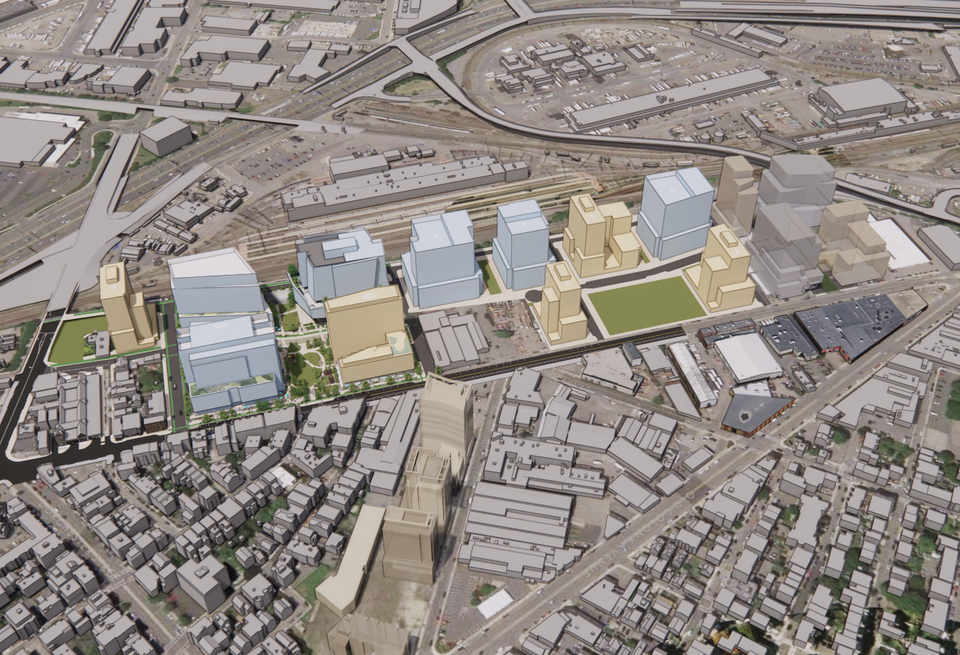 Core Investments expanded its initial proposal for its 'On The Dot' development to include 11 new buildings across 21 acres on Dorchester Avenue.