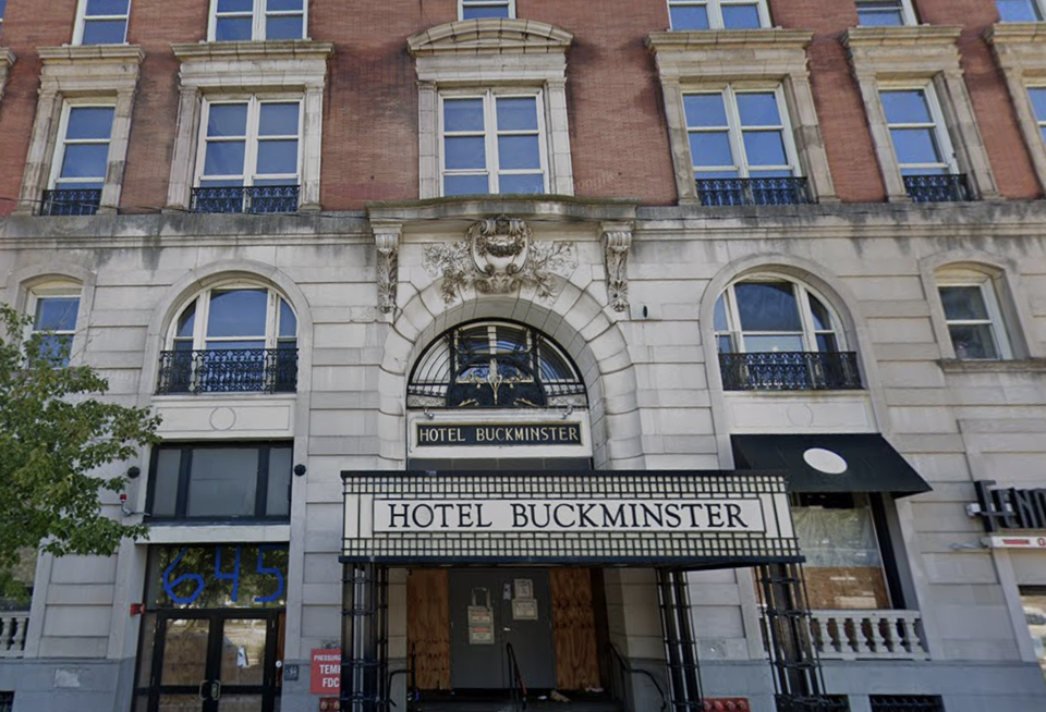 Hotel Buckminster in Kenmore Square.