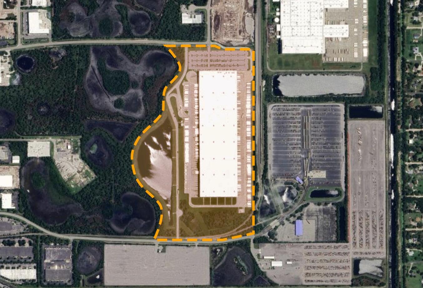 Amazon Fulfillment Center - 14490 Corporate Rd North - Jupiter - Hillwood - Perot