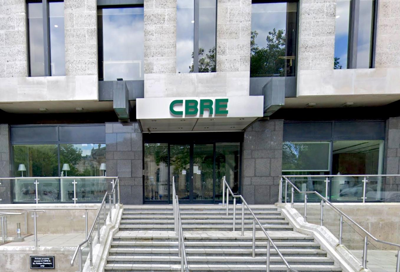 A CBRE office in Birmingham, England.
