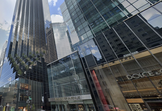 717 Fifth Ave., part of the quarter's biggest sale when Kering bought 715-719 Fifth Ave. for $963M, according to data from Avison Young.