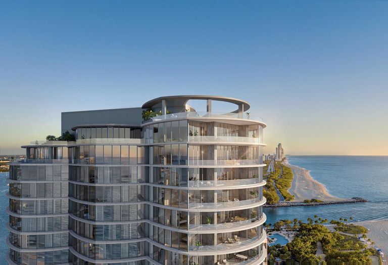 Related Group and Two Roads' planned luxury condo tower in Bal Harbour, dubbed Rivage.