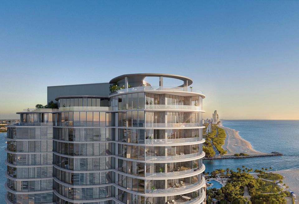 Related Group and Two Roads' planned luxury condo tower in Bal Harbour, dubbed Rivage.